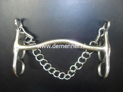 B-stang met vaste stang 17.5 cm
